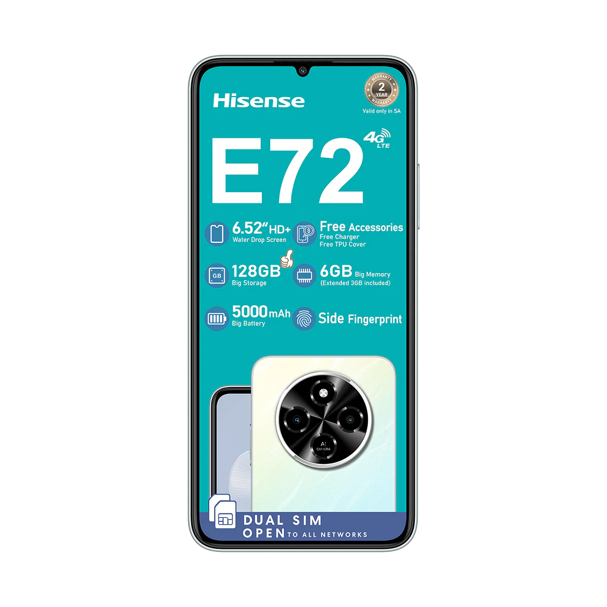 Hisense E72 128B Dual Sim - Image 4